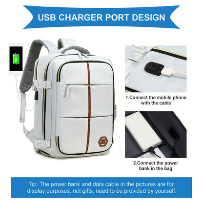 Multifunktionaler Reiserucksack mit Schuhfach - Laptop-Schulrucksack für Outdoor-Sport und Tagesausflüge - Jossbe