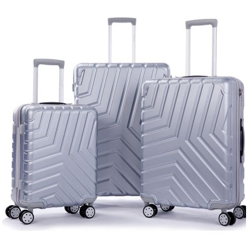 Koffer-Hartschalen-Gepäcksets, 3-teilig, mit Doppel-Spinnerrädern - Jossbe